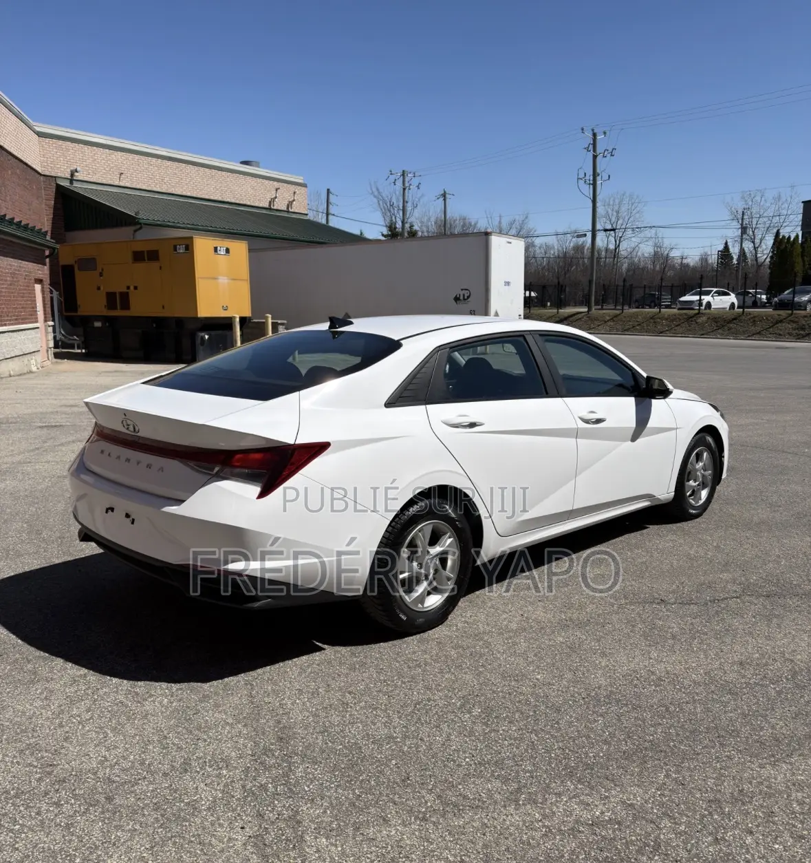 Hyundai Elantra 2022 Blanc