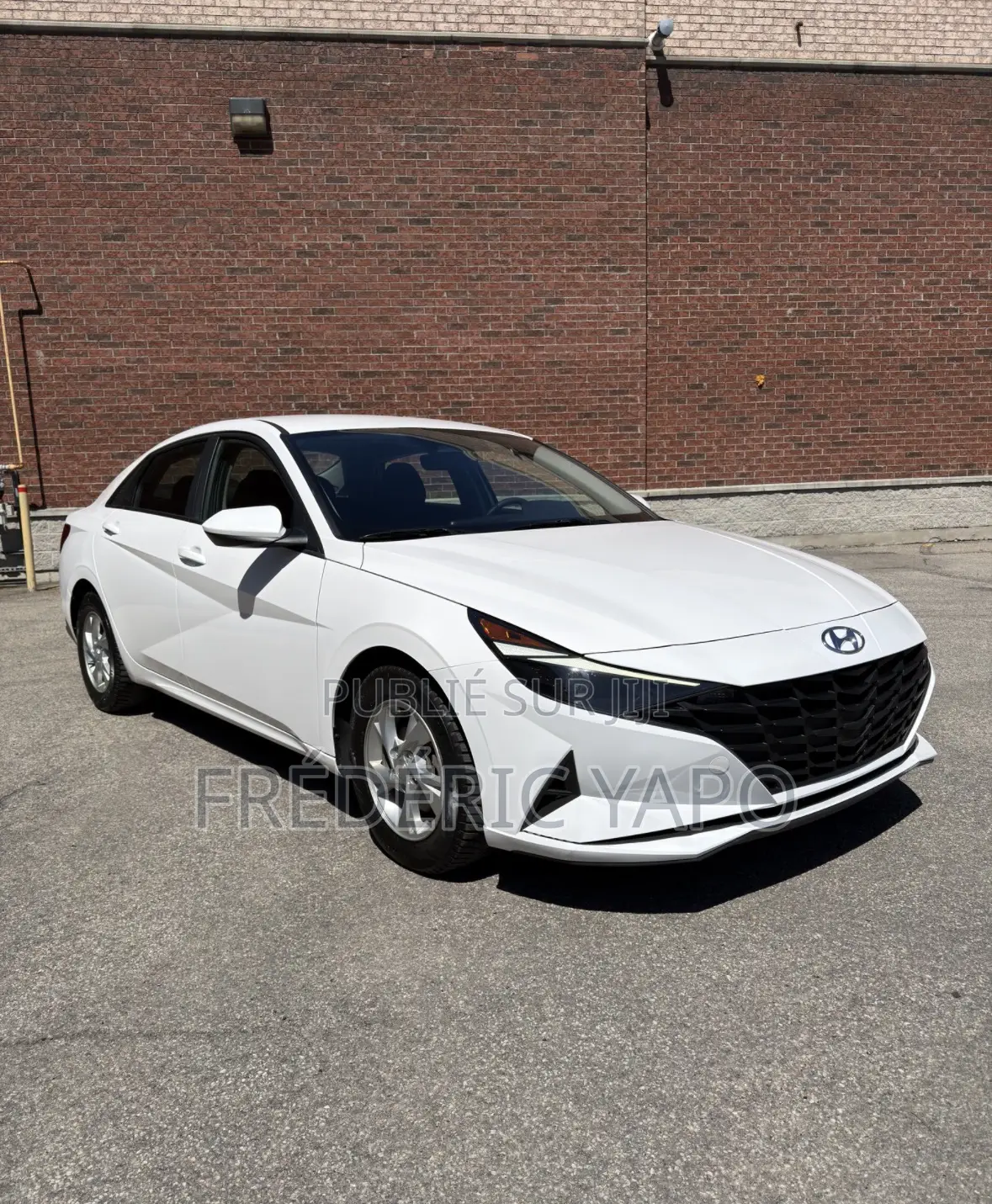 Hyundai Elantra 2022 Blanc