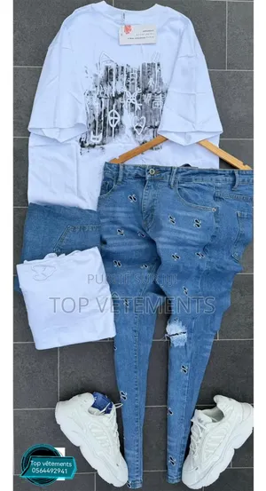 Nouvelle Collection De Complet Tee-Shirt + Pantalon Seulement