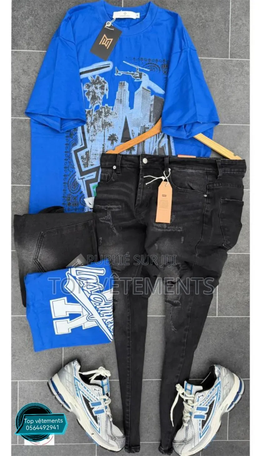 Nouvelle Collection De Complet Tee-Shirt + Pantalon Seulement