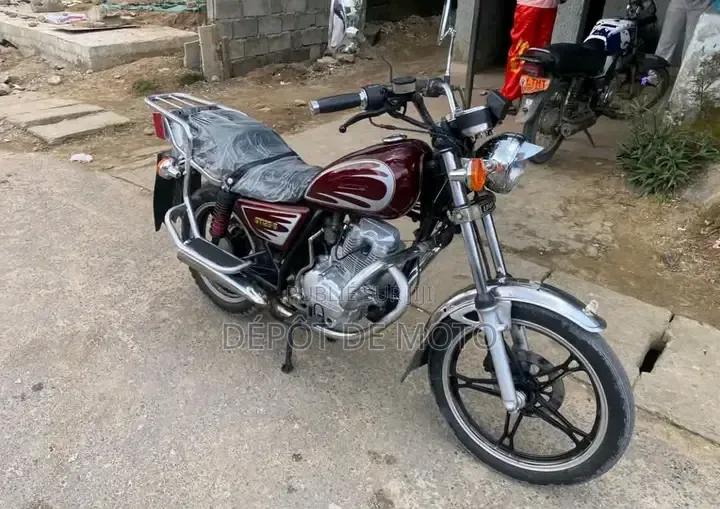 Nouveau Sanya SY125-8 2023 Rouge