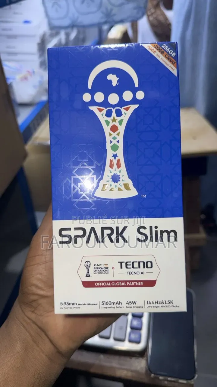 Nouveau Tecno Spark Slim 256 GB Autre