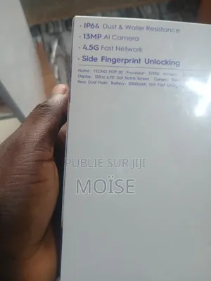 Nouveau Tecno Pop 20 128 GB Gris