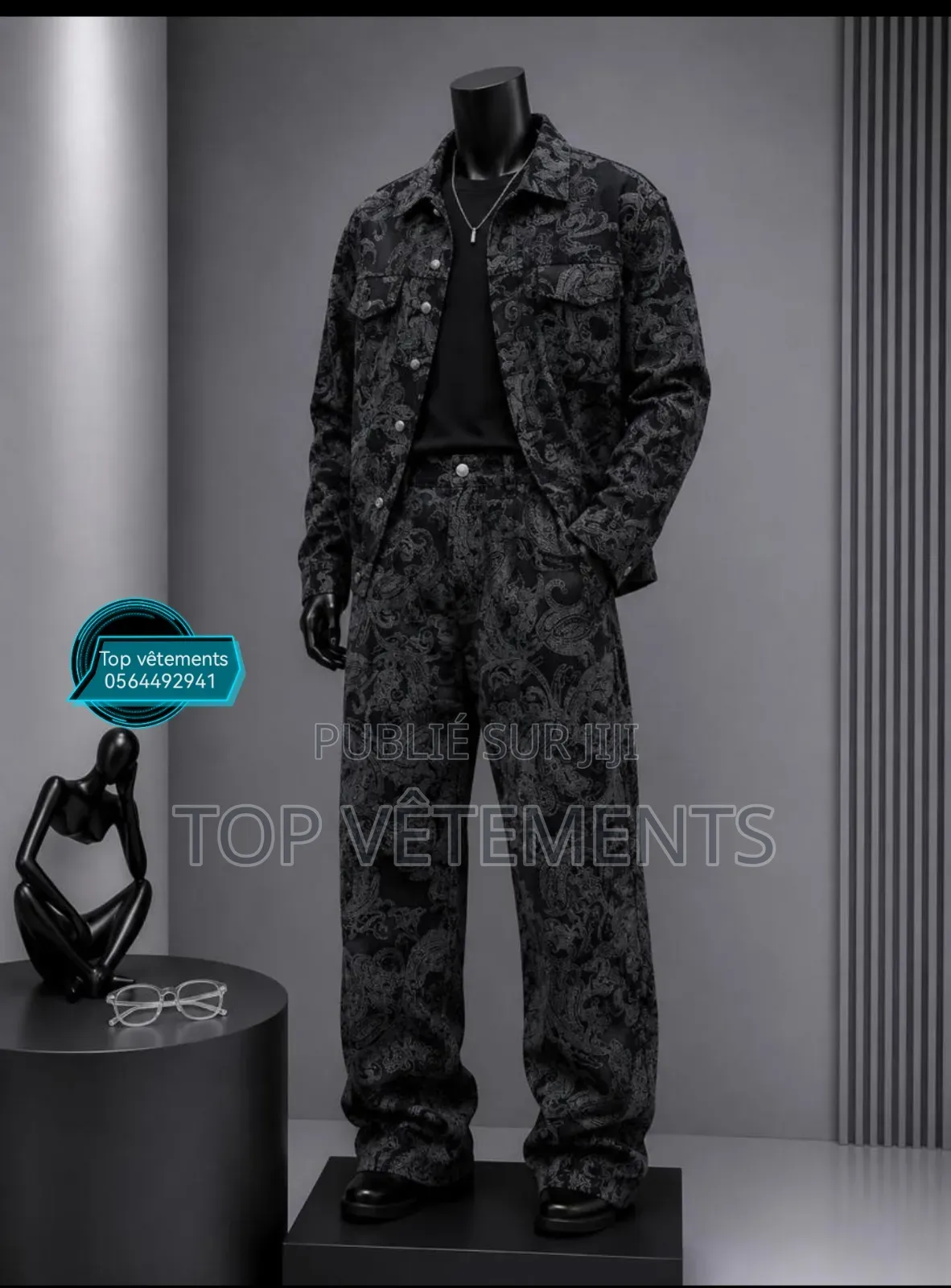 Collection De Jacket +Pantalon en Stock Limité. Taille L, Xl, XXL