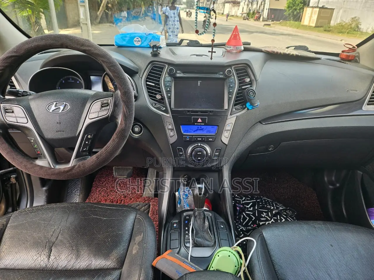 Hyundai Santa Fe GLS 4dr SUV (3.3L 6cyl 6A) 2015 Gris