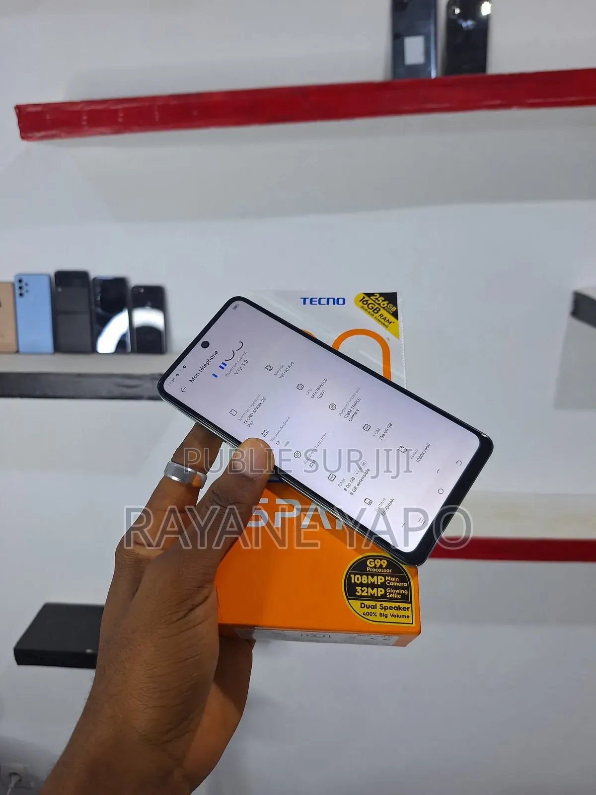 Nouveau Tecno Spark 20 256 GB Vert