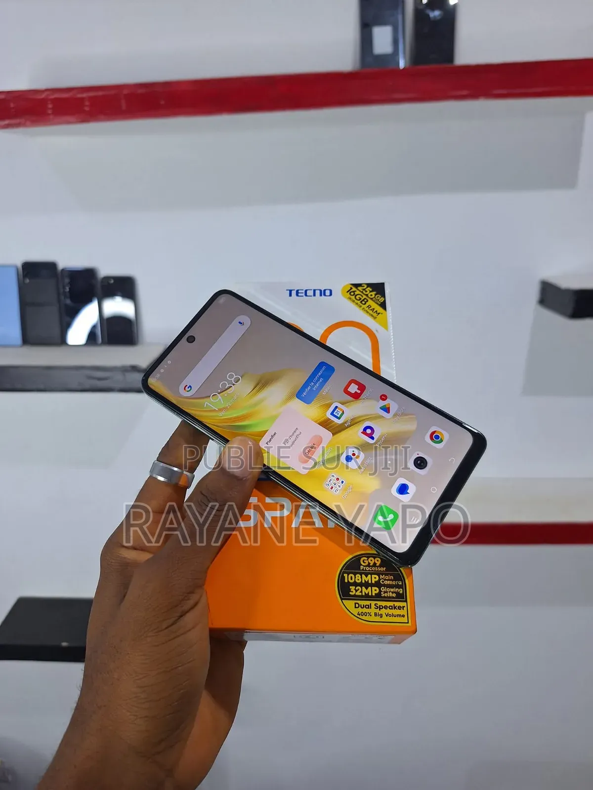 Nouveau Tecno Spark 20 256 GB Vert