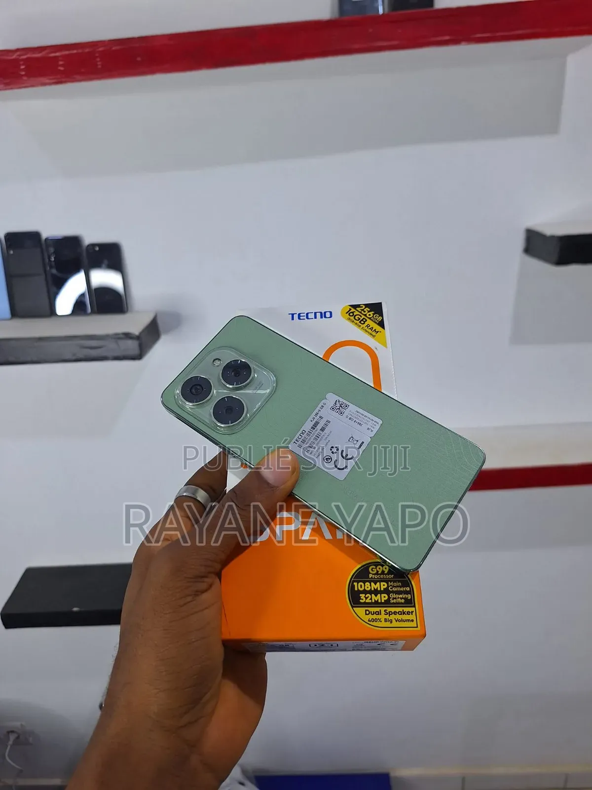 Nouveau Tecno Spark 20 256 GB Vert