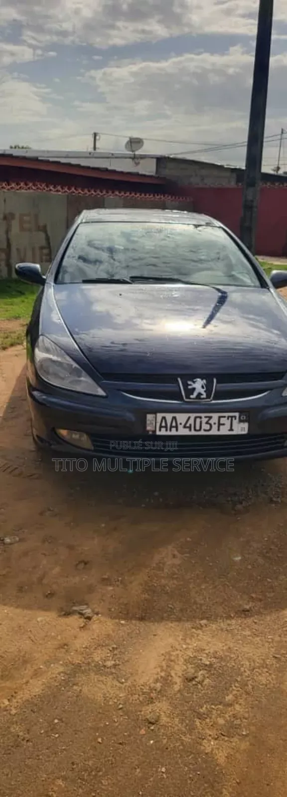Peugeot 607 2.2 2000 Noir