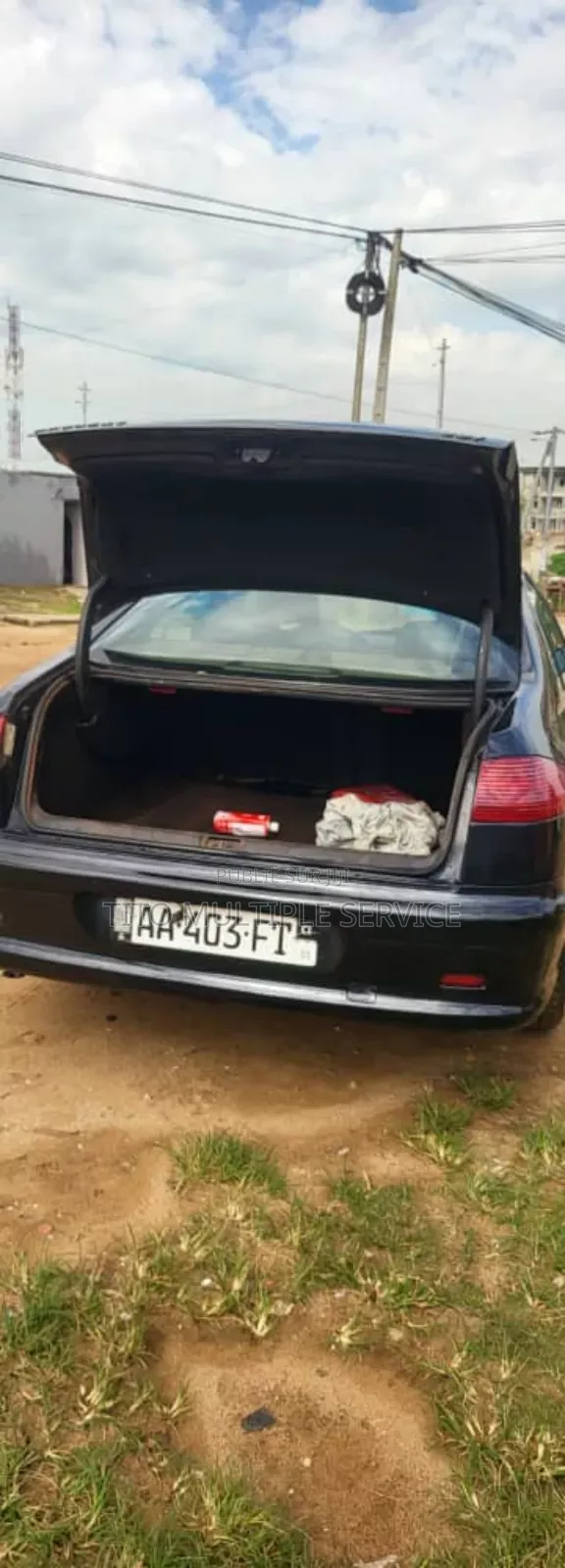 Peugeot 607 2.2 2000 Noir