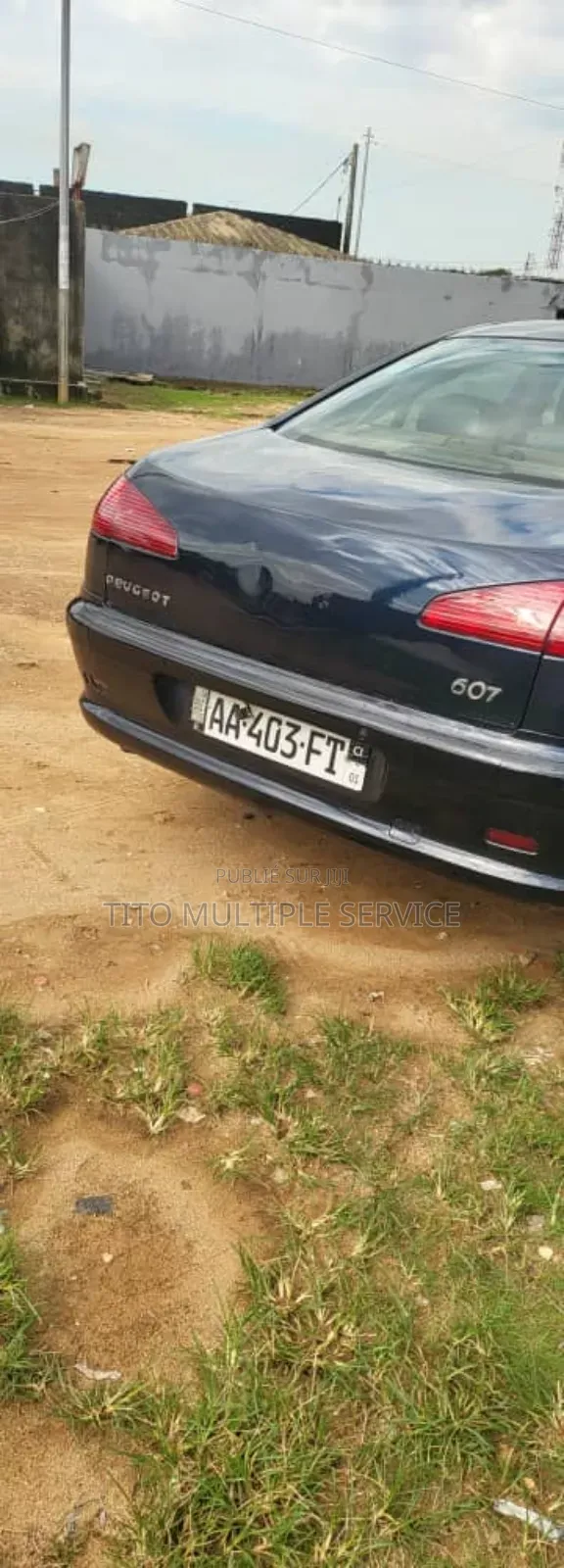 Peugeot 607 2.2 2000 Noir