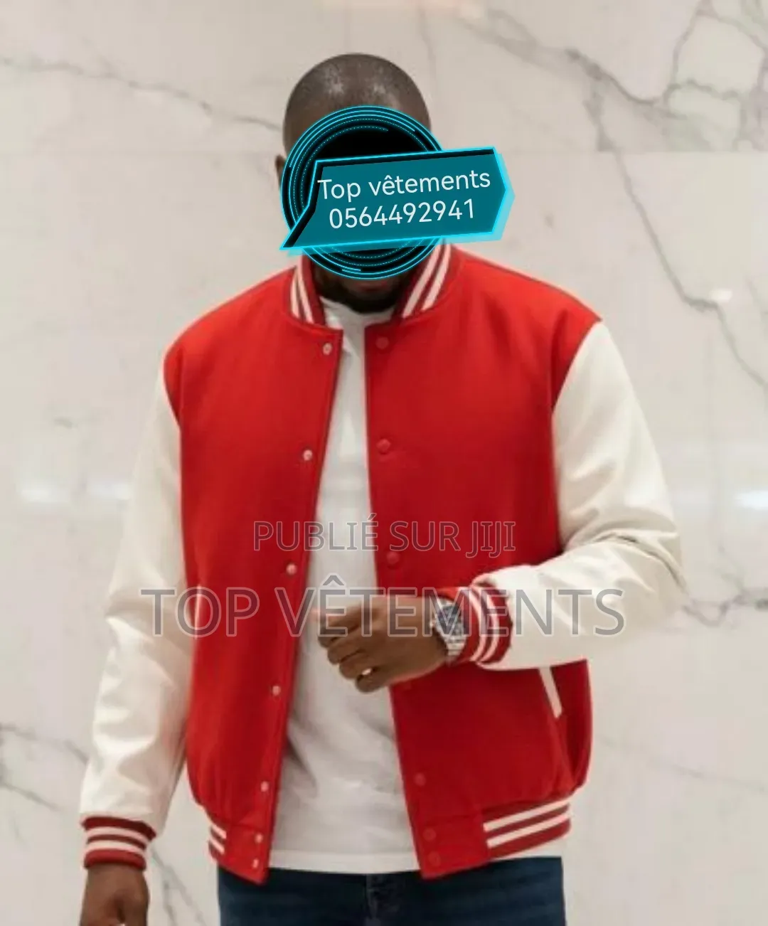 Collection De Veste Teddy en Stock Limité. Taille L, Xl, Xxl, XXXL