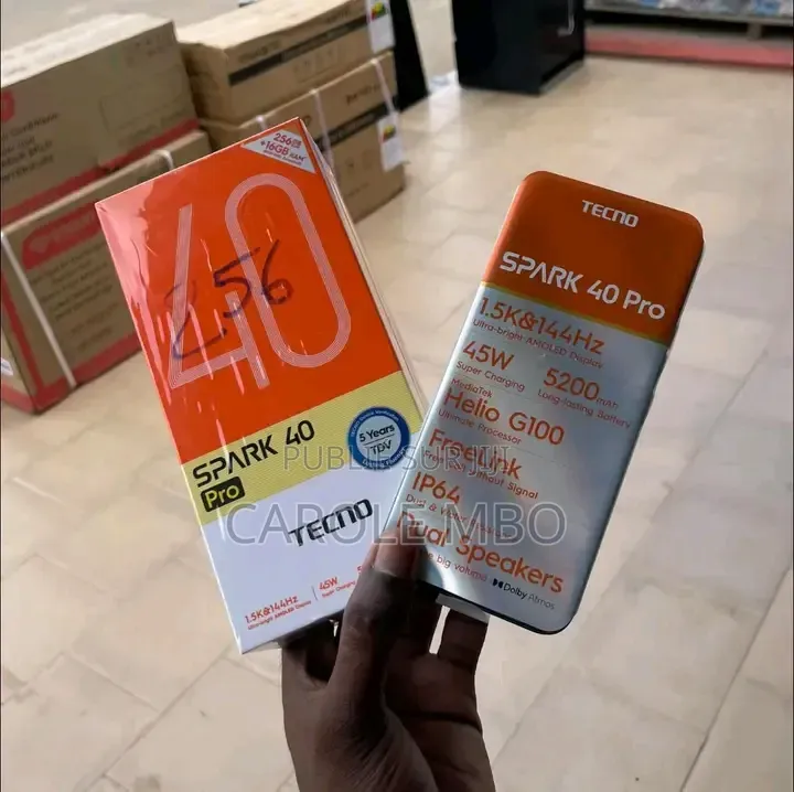 Nouveau Tecno Spark 40 128 GB Bleu