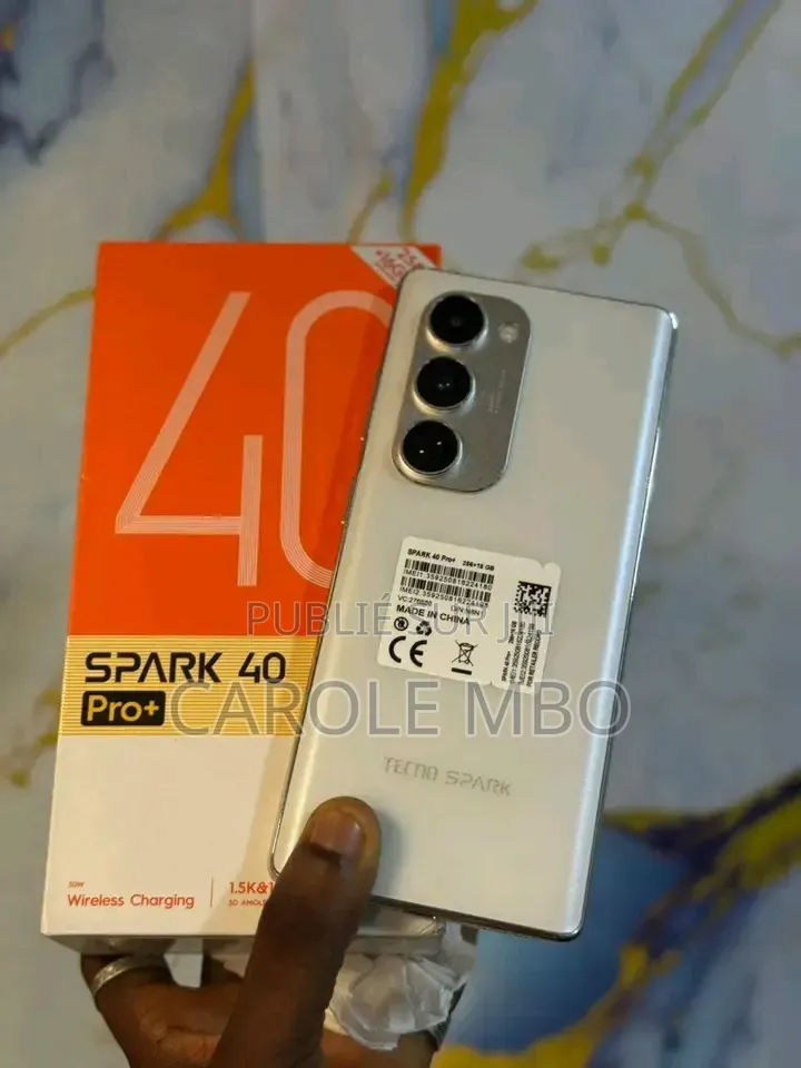 Nouveau Tecno Spark 40 128 GB Bleu