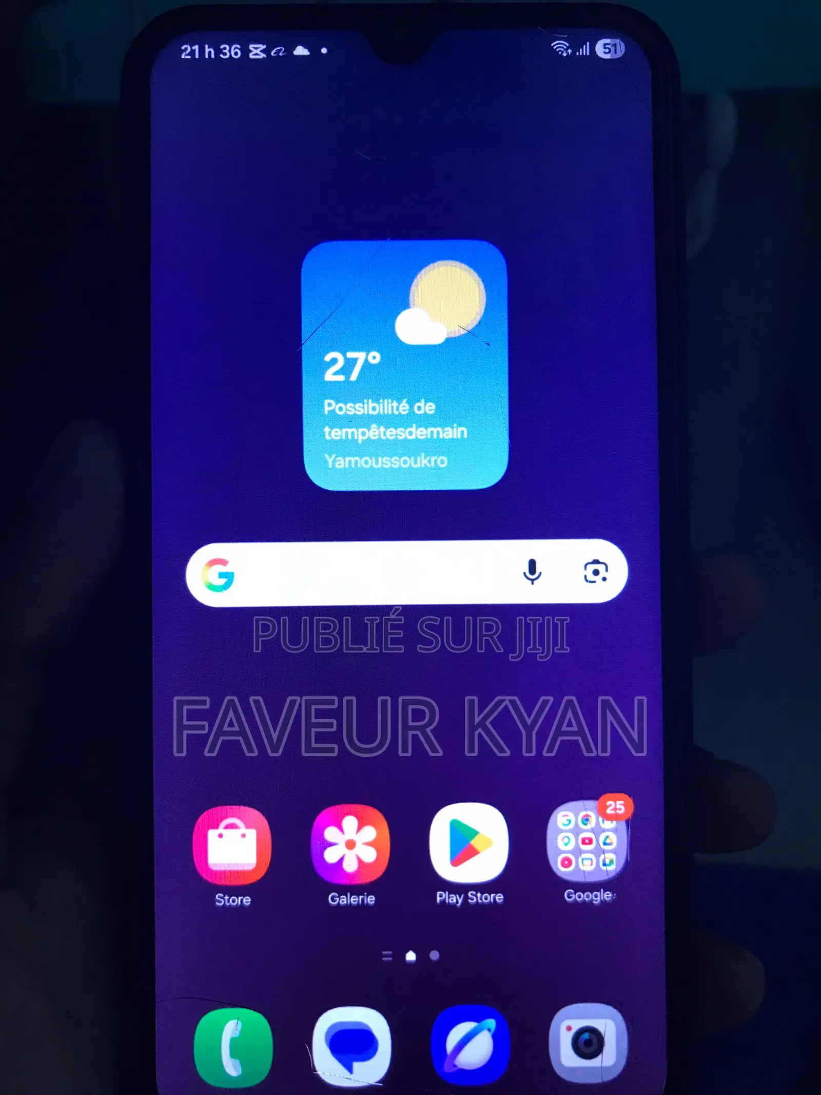 Samsung Galaxy A15 128 GB Bleu