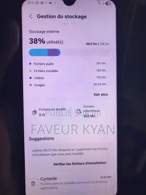 Samsung Galaxy A15 128 GB Bleu