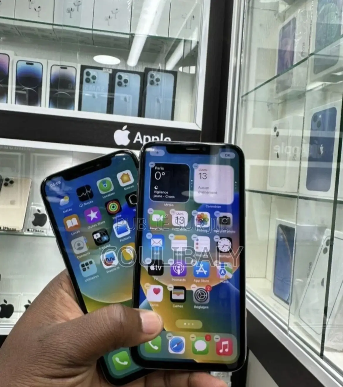 Nouveau Apple iPhone X 64 GB Noir