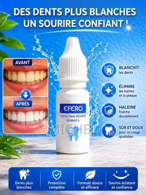 Retrouvez Un Sourire Éclatant Avec Efero Teeth Whitening Essence!