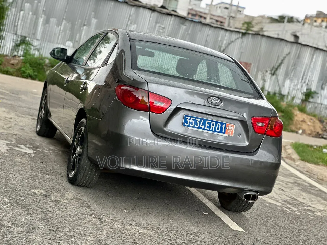 Hyundai Elantra 2008 Gris