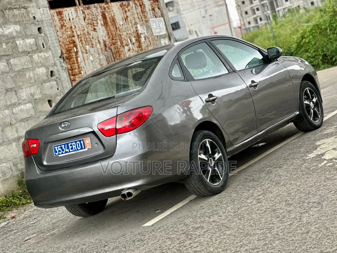Hyundai Elantra 2008 Gris