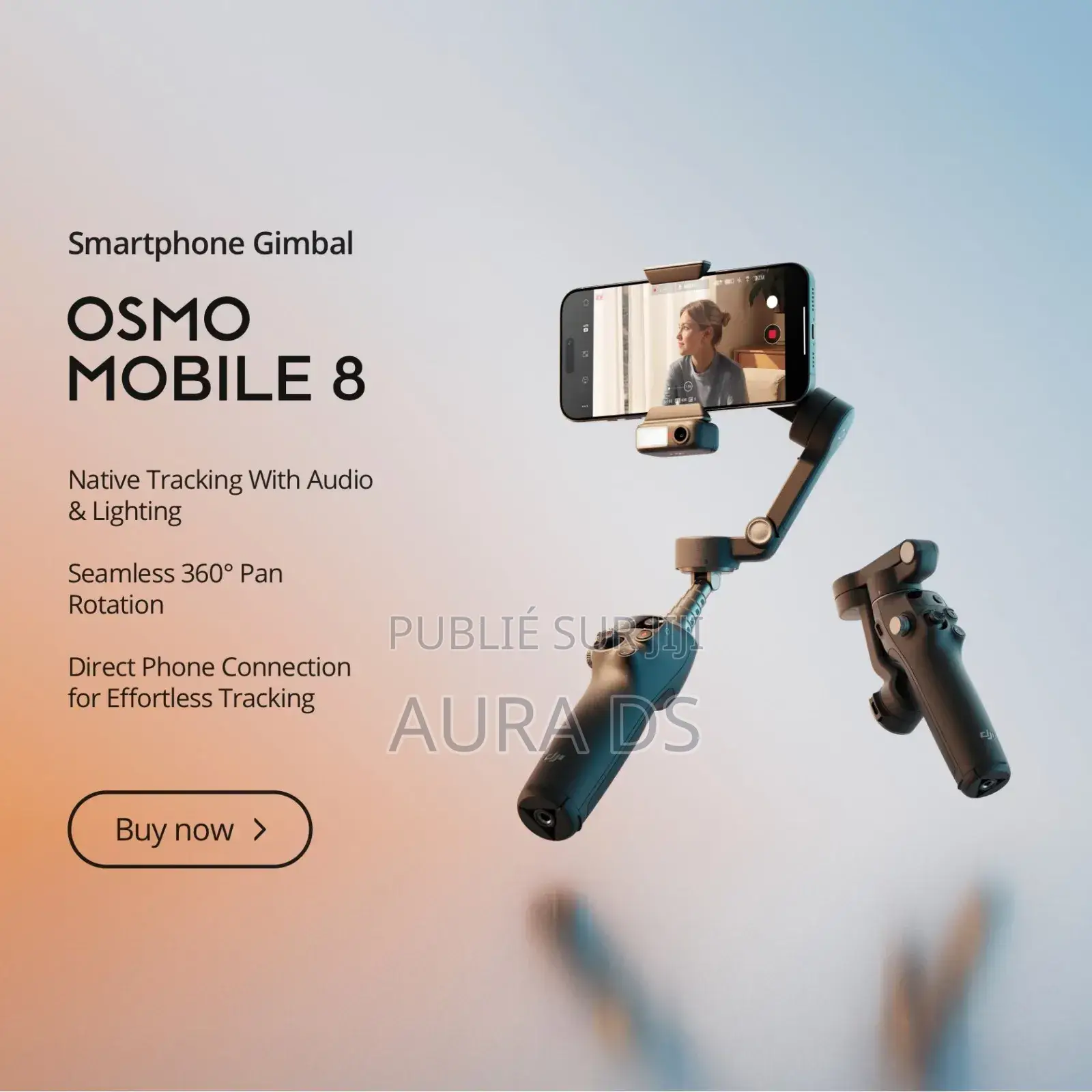 Stabilisateur Dji Osmo Mobile 8 Gris Anthracite