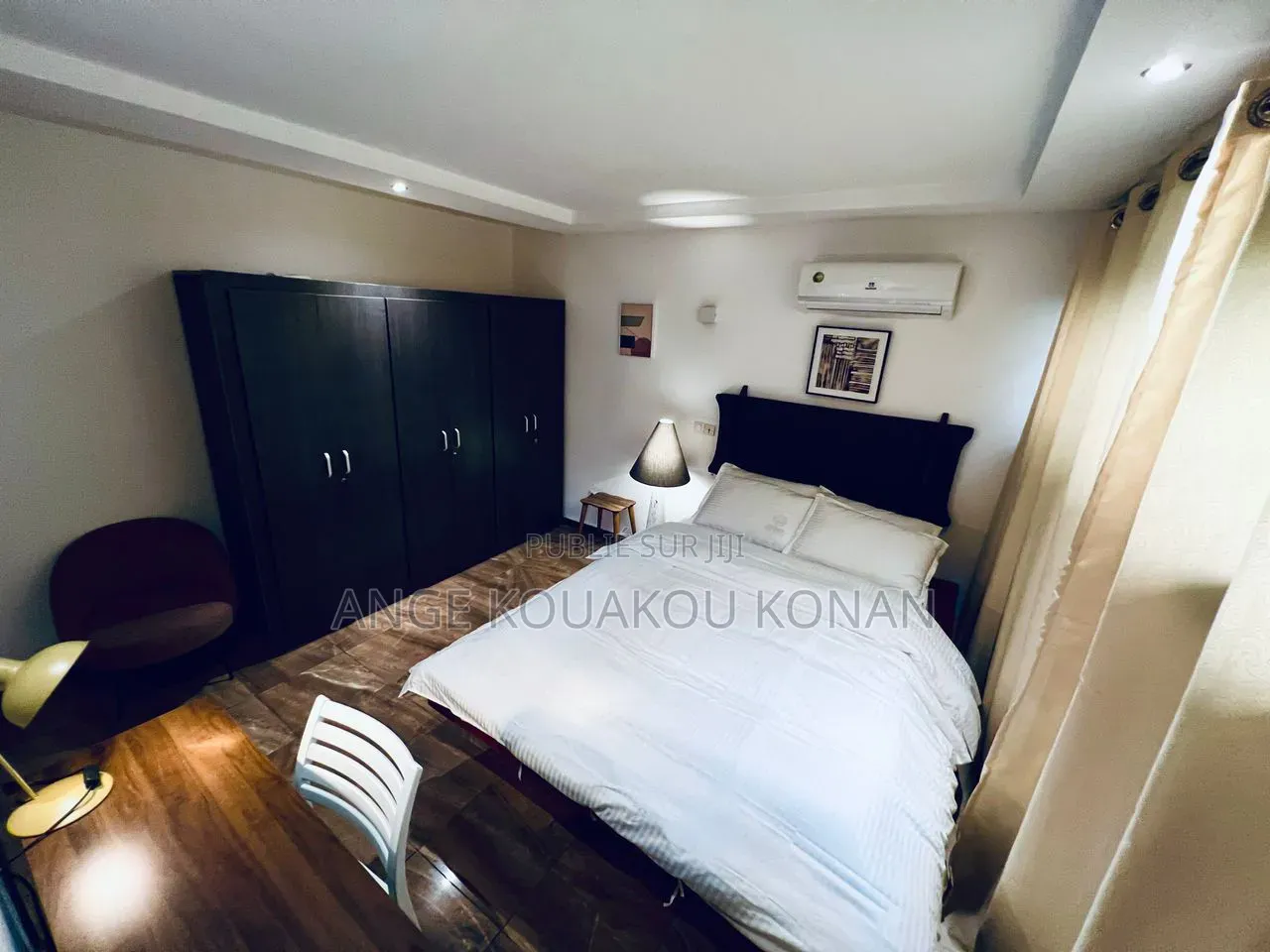 Meublé 3chbre Appartement dans Ange Immobilier, Cocody à Louer