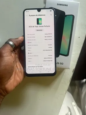 Samsung Galaxy A26 128 GB Noir