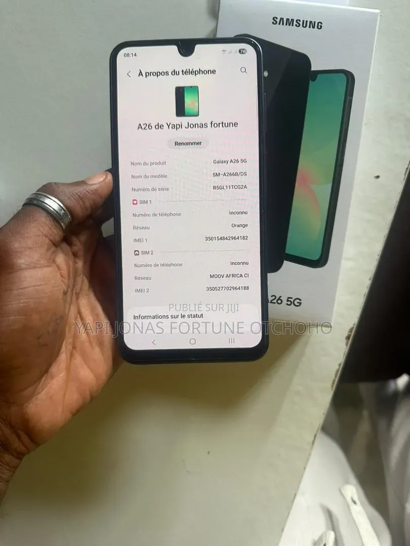 Samsung Galaxy A26 128 GB Noir
