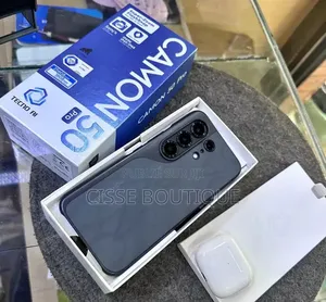 Nouveau Tecno Camon 50 Pro 256 GB Noir