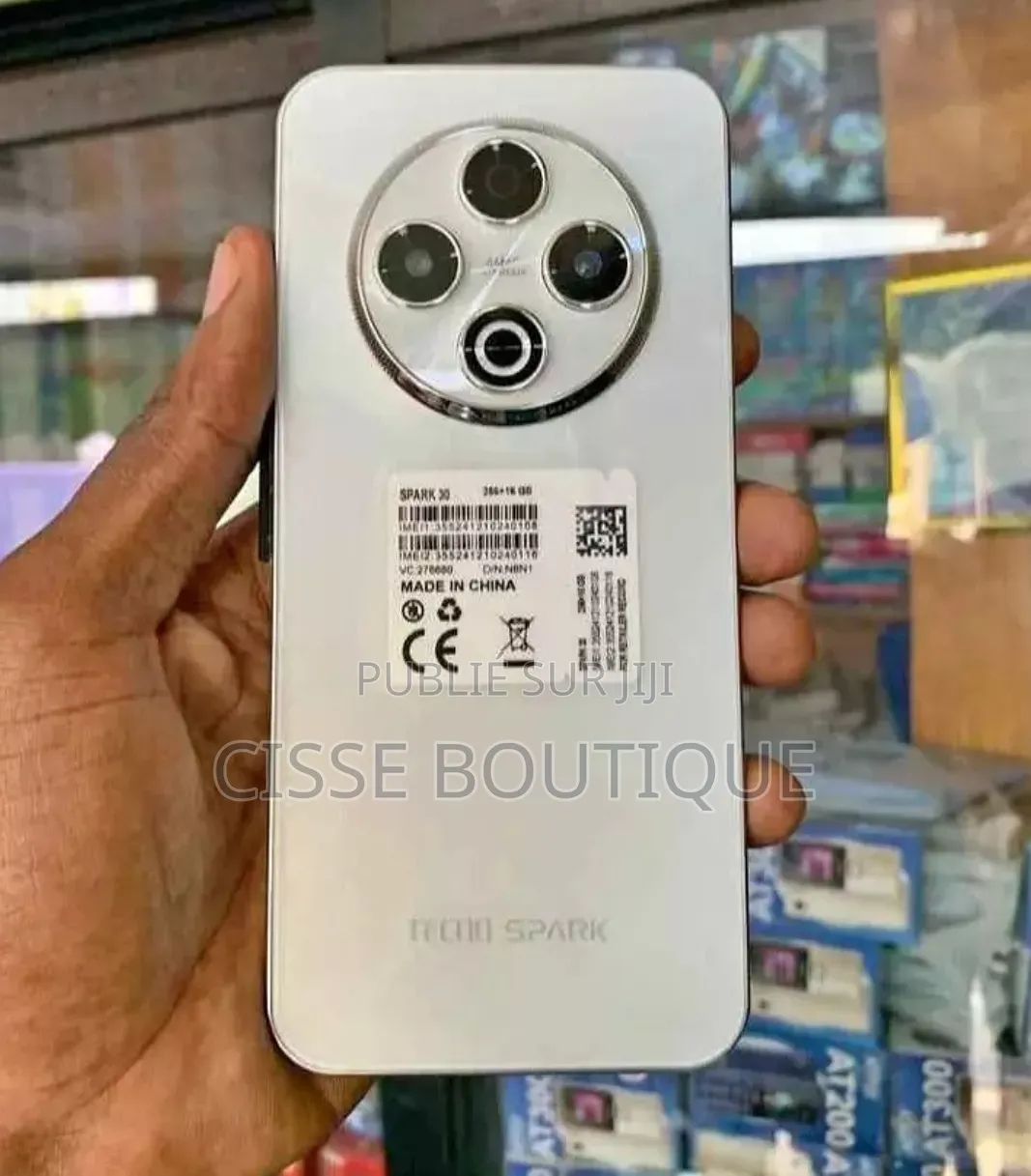 Nouveau Tecno Spark 30 256 GB Bleu