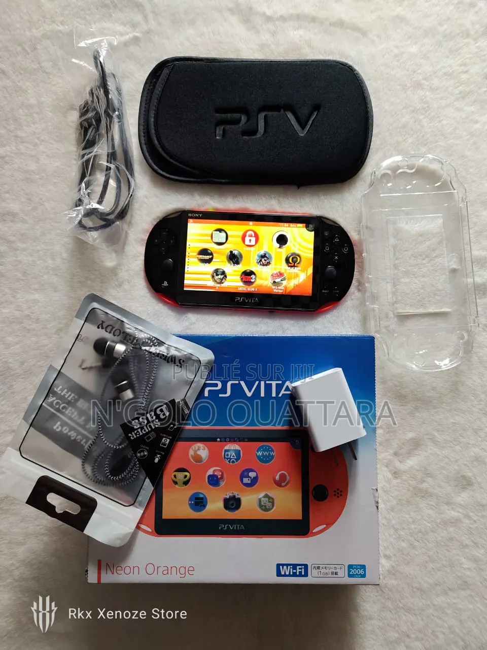 Psvita Neuf Dans Carton Cracker + Jeux