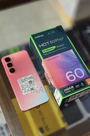 Nouveau Infinix Hot 60 Pro 256 GB Noir