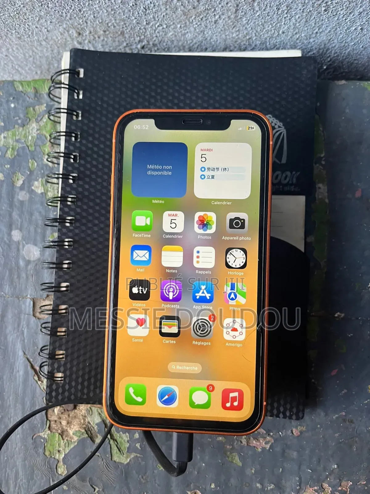 Nouveau Apple iPhone XR 256 GB Orange