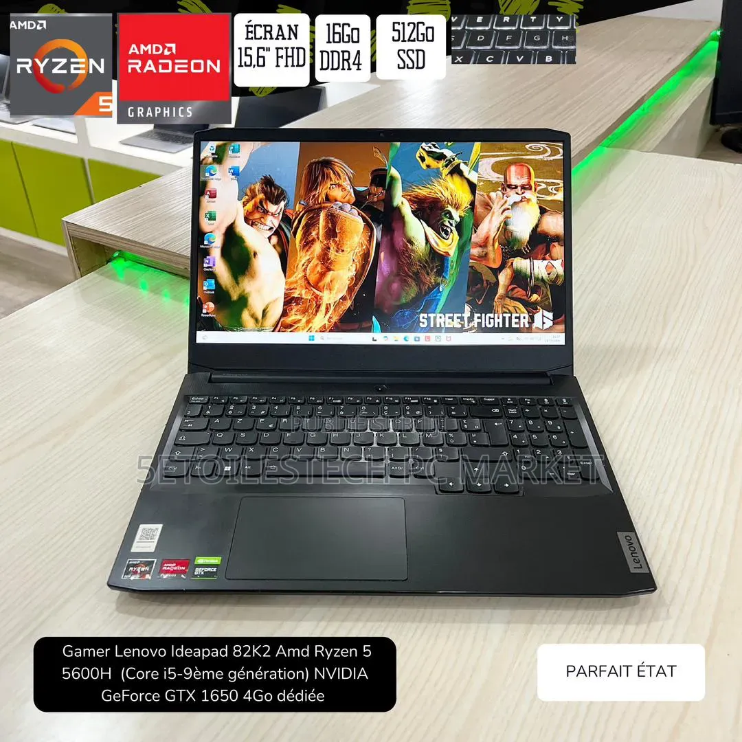 Nouveau Lenovo Ideapad Gaming 3 16GB AMD Ryzen 5 SSD 512GB