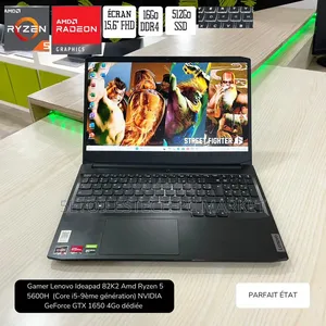 Nouveau Lenovo Ideapad Gaming 3 16GB AMD Ryzen 5 SSD 512GB
