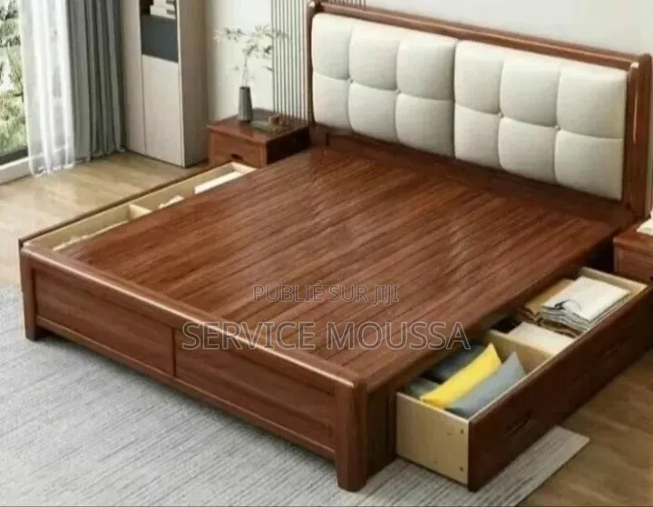 Lit en Bois