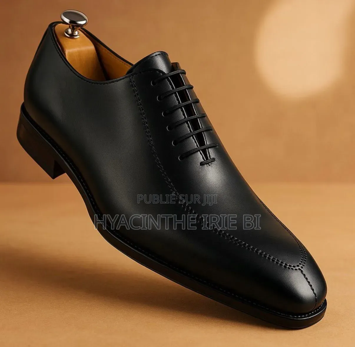 Paires De Souliers Matière Cuir Veritable Authentique Original