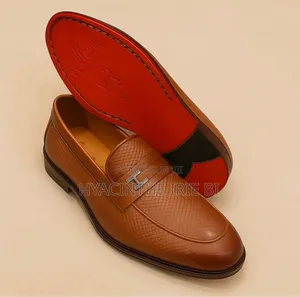 Mocassin Matière Cuir Veritable Authentique Original Qualite