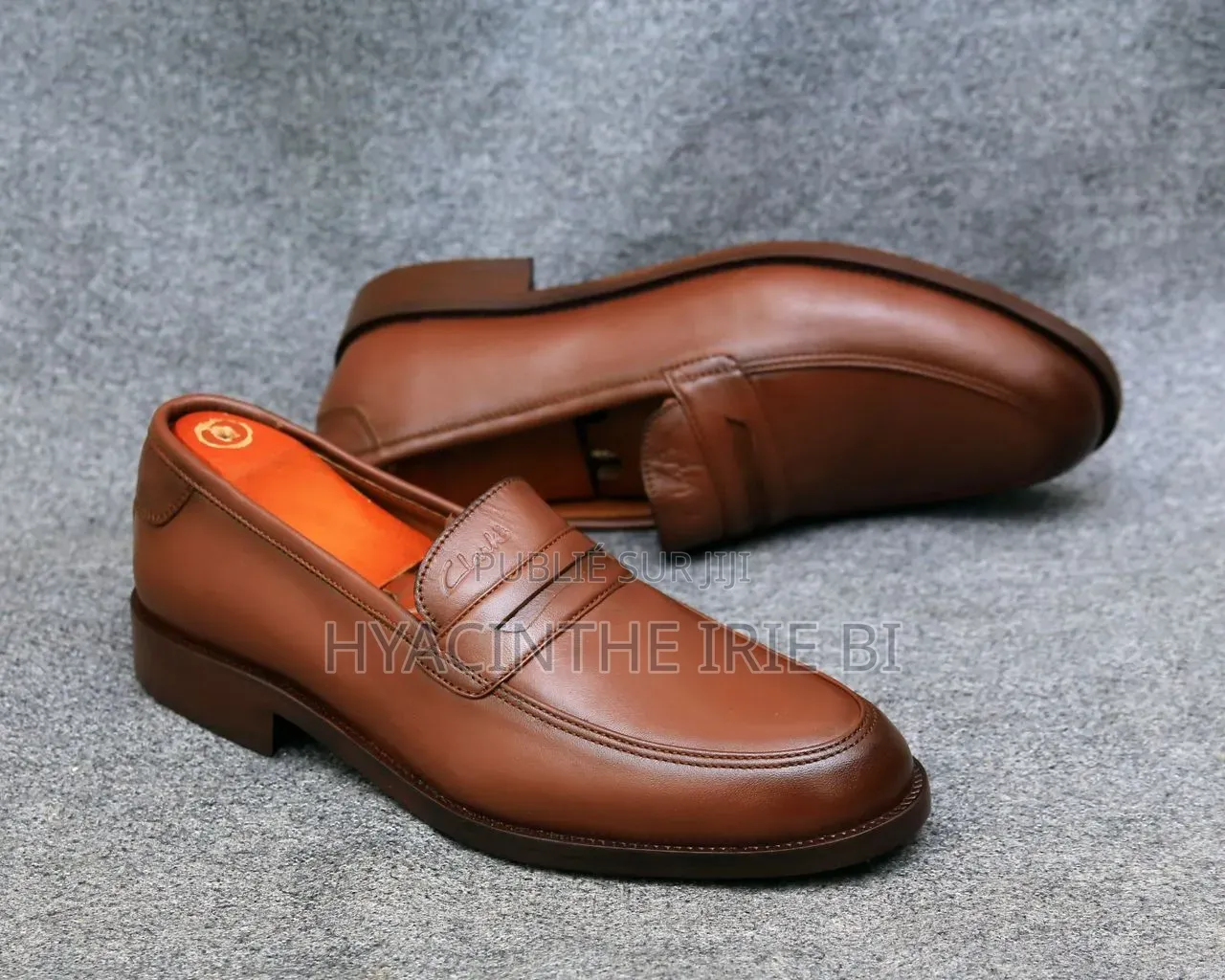 Mocassin Matière Cuir Veritable Authentique Original Qualite