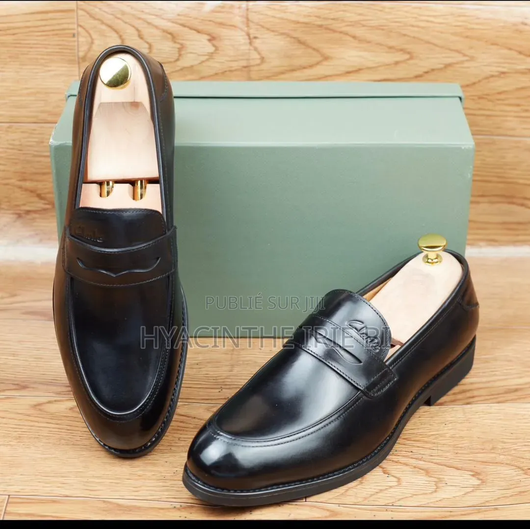 Mocassin Matière Cuir Veritable Authentique Original Qualite