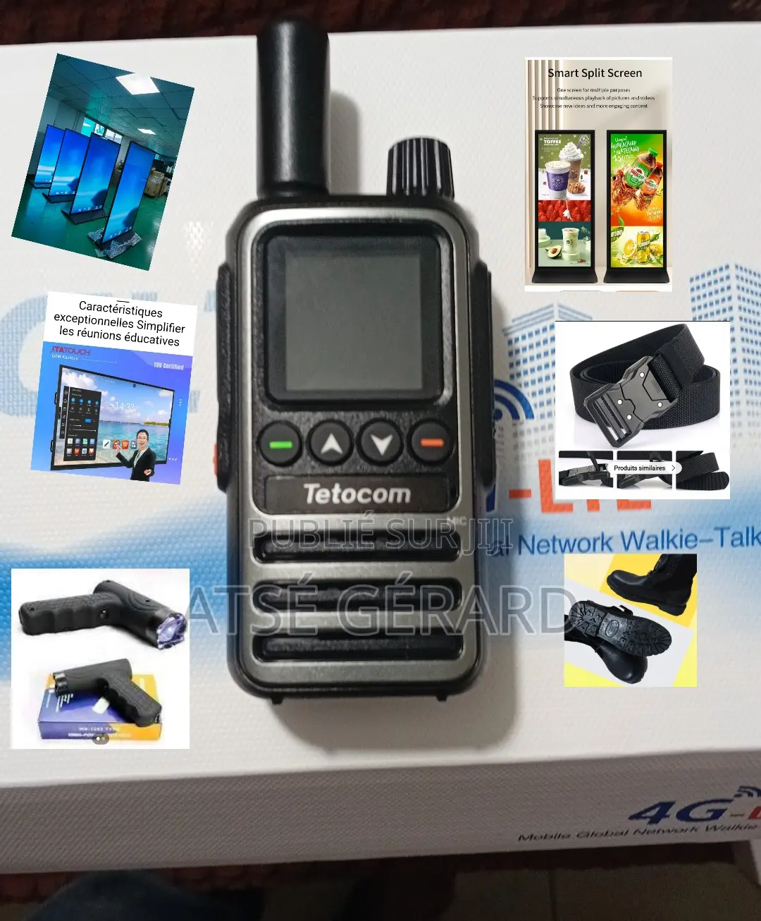 Talkie-Walkie Poc Radio Longue Portée