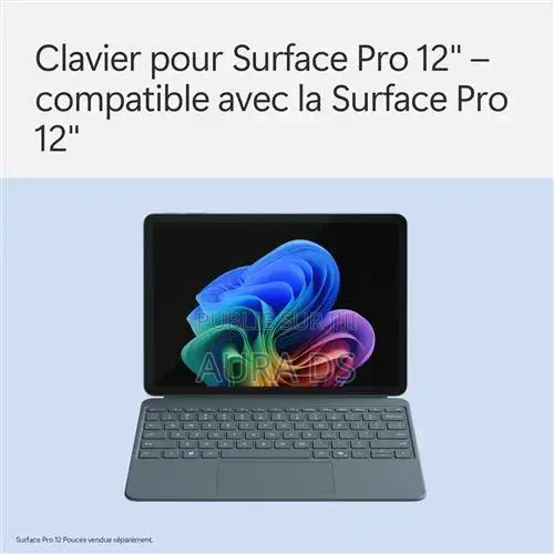 Clavier Microsoft Surface Pro 12 – Azerty Ocean