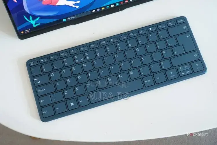 Clavier Lenovo Yoga Book 9i – Azerty – Bleu Glacé – Avec Stylet