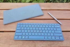 Clavier Lenovo Yoga Book 9i – Azerty – Bleu Glacé – Avec Stylet