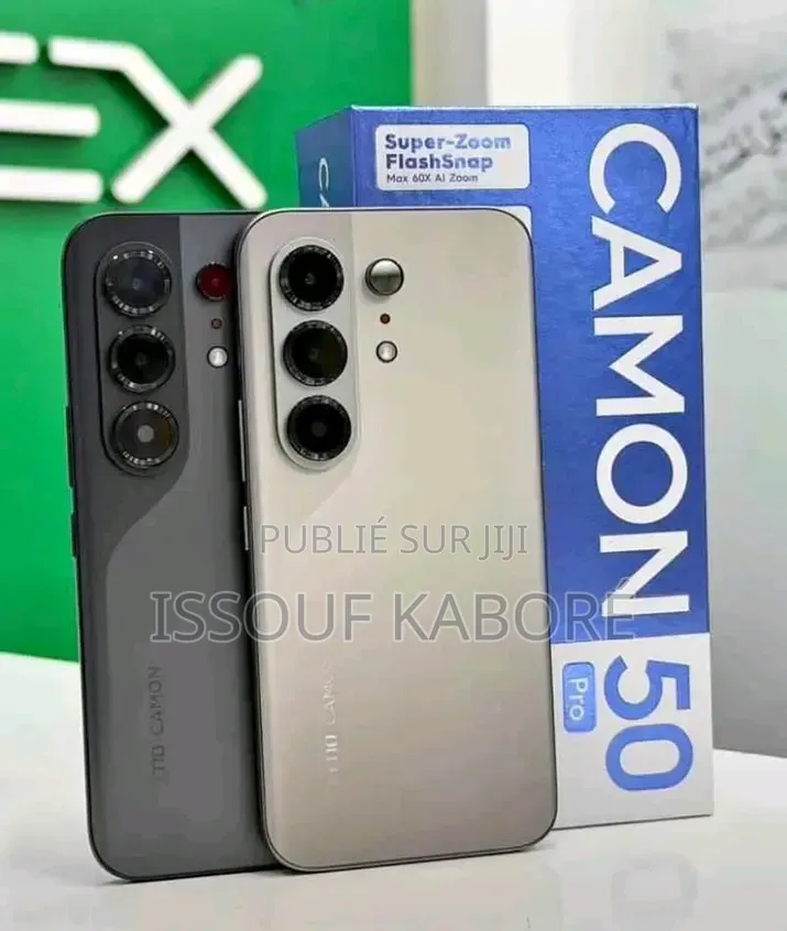 Nouveau Tecno Camon 50 Pro 256 GB Autre