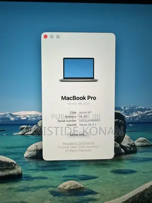 Ordinateur portable Apple MacBook 2020 16GB Intel Core M SSD 512GB