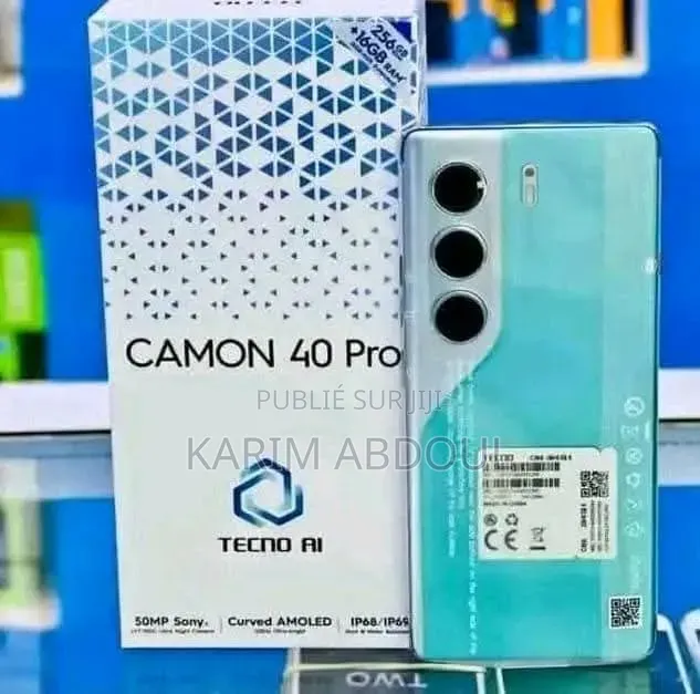 Nouveau Tecno Camon 40 256 GB Blanc