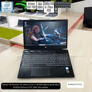 Nouveau HP Pavilion Gaming Laptop 15-dk2xxx 16GB Intel Core i7 SSD 1T
