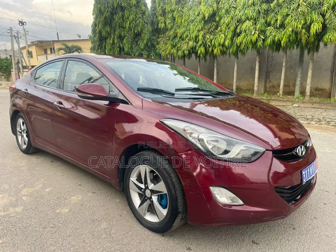 Hyundai Elantra 2013 Bordeaux