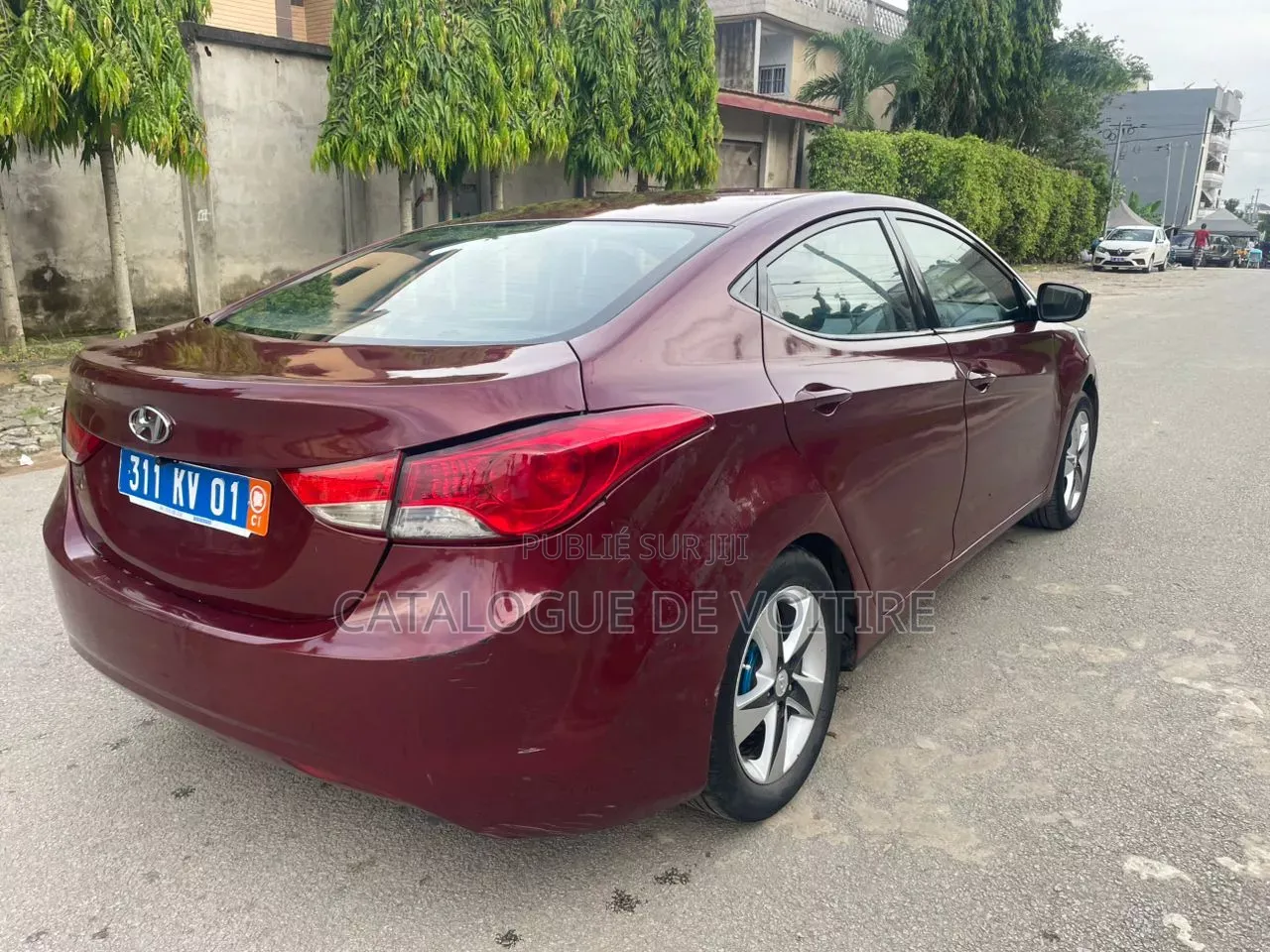 Hyundai Elantra 2013 Bordeaux